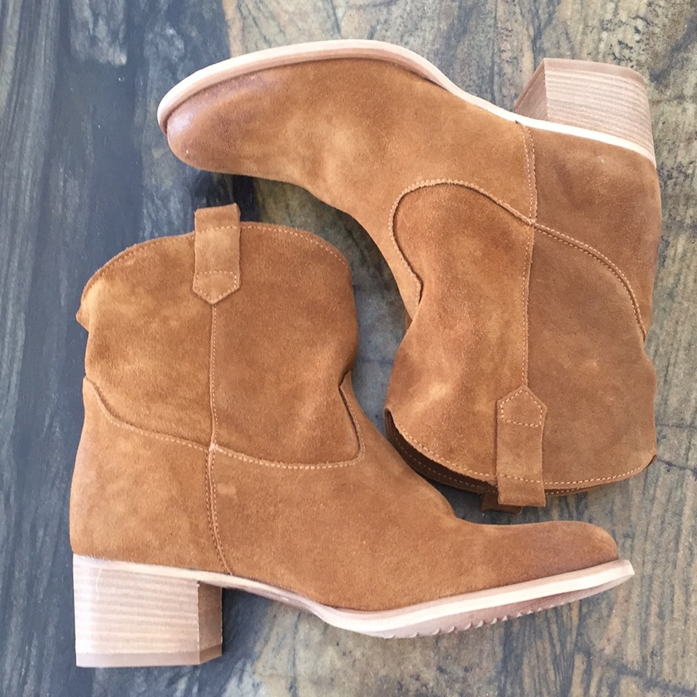 Leann Suede ankle boots from Sundance. New!
